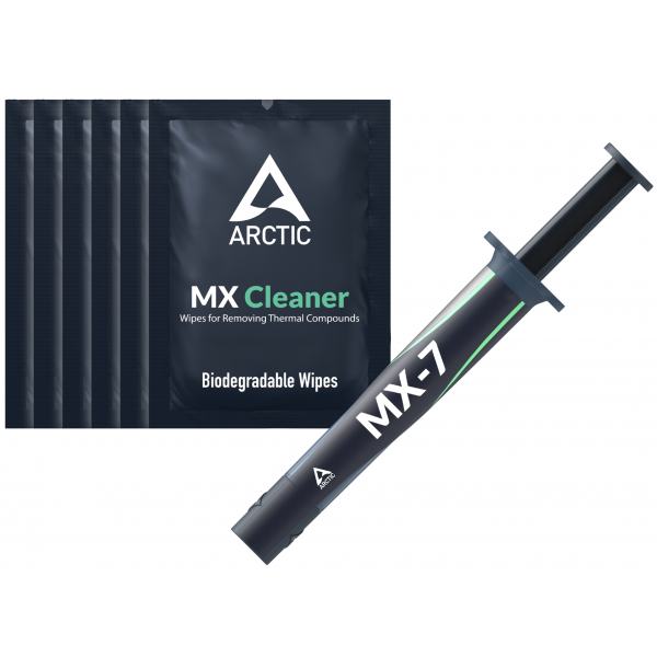 Thermal Conductive Paste ARCTIC MX-7 + 6 x MX Cleaner, Syringe Type, 4g ACTCP00092A