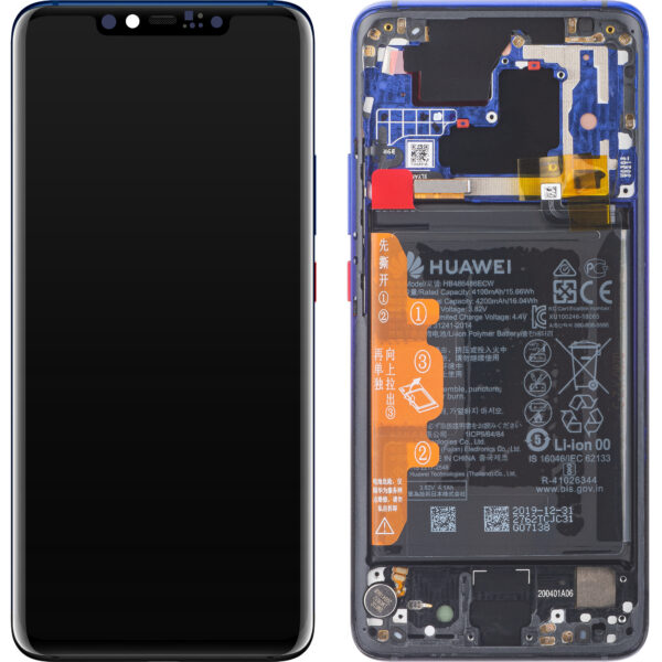 LCD Display Module for Huawei Mate 20 Pro, with Battery, Twilight