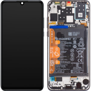 LCD Display Module for Huawei P30 lite New Edition, with Battery, Black