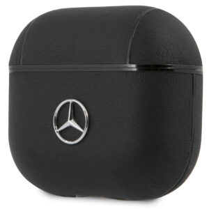 Leather Case Mercedes for Apple AirPods 3, Black MEA3CSLBK