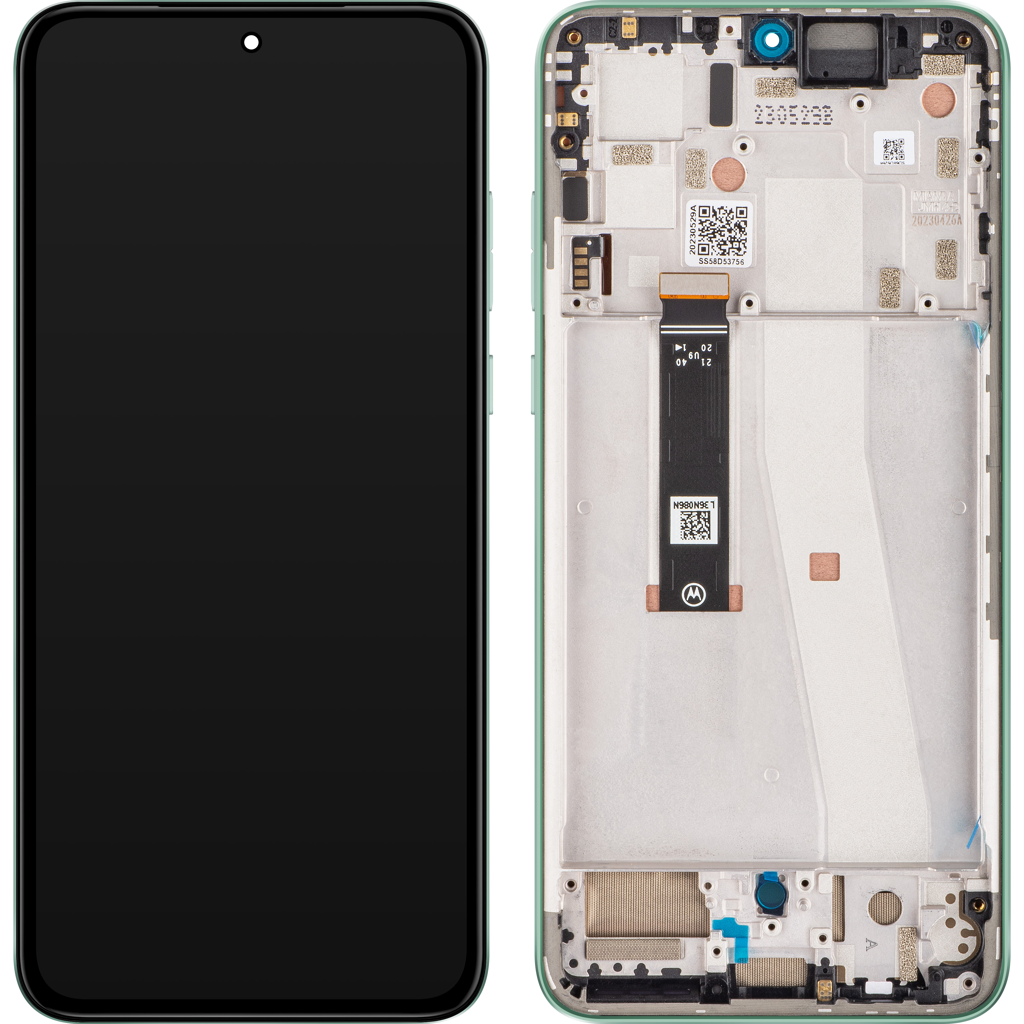 LCD Display Module for Motorola Edge 30 Neo, Aqua Foam