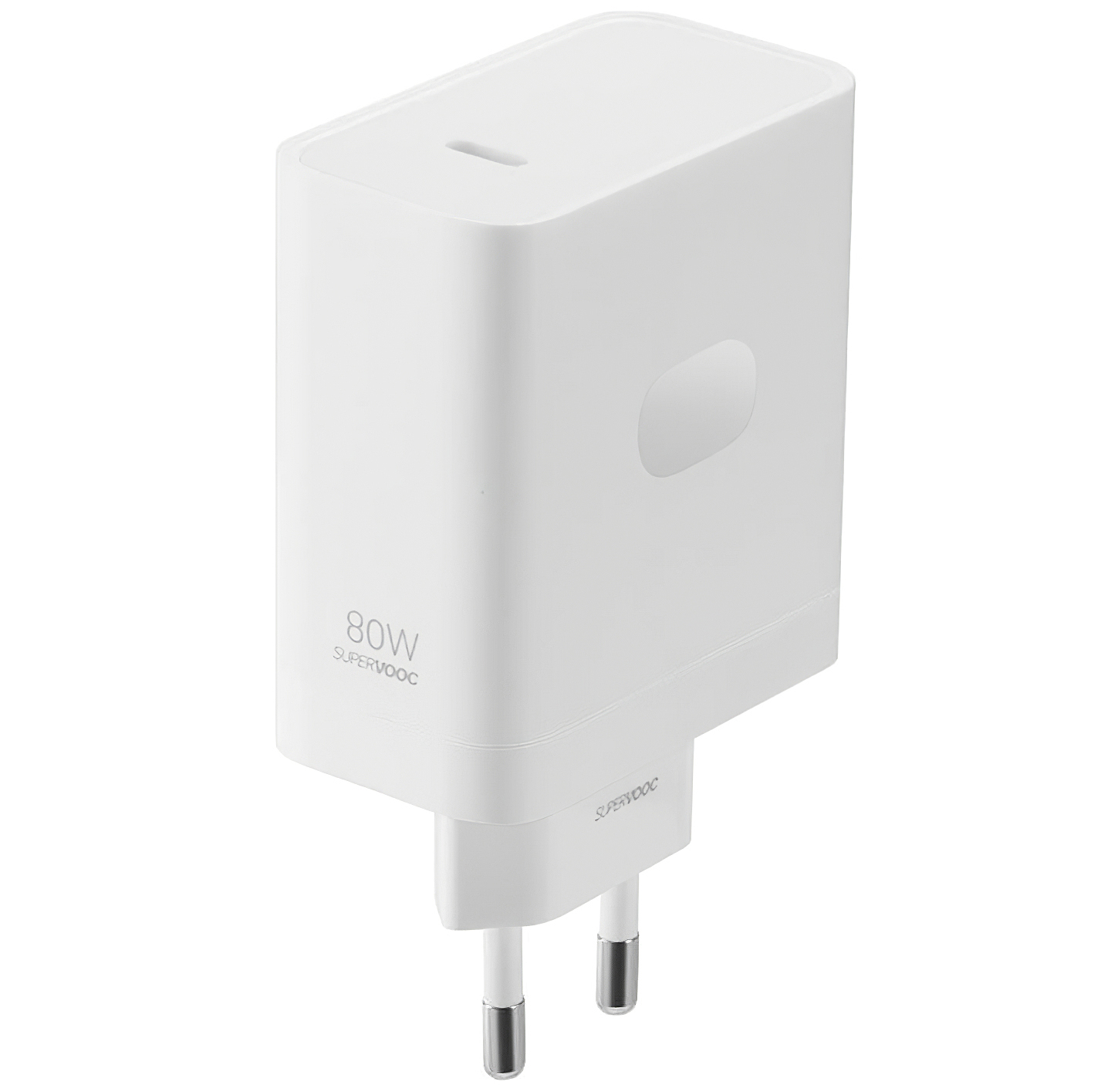 Wall Charger OnePlus SuperVOOC, 80W, 7.3A, 1 x USB-C, with USB-C Cable, White 5461100248