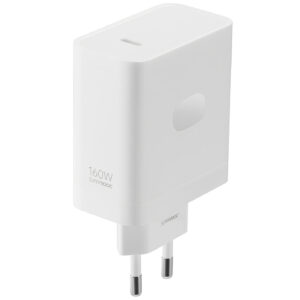 Wall Charger OnePlus SuperVOOC, 160W, 8A, 1 x USB-C, with USB-C Cable, White 5461100135