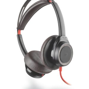 Call Center Headset Plantronics Blackwire 7225, USB-A, Black 211144-01