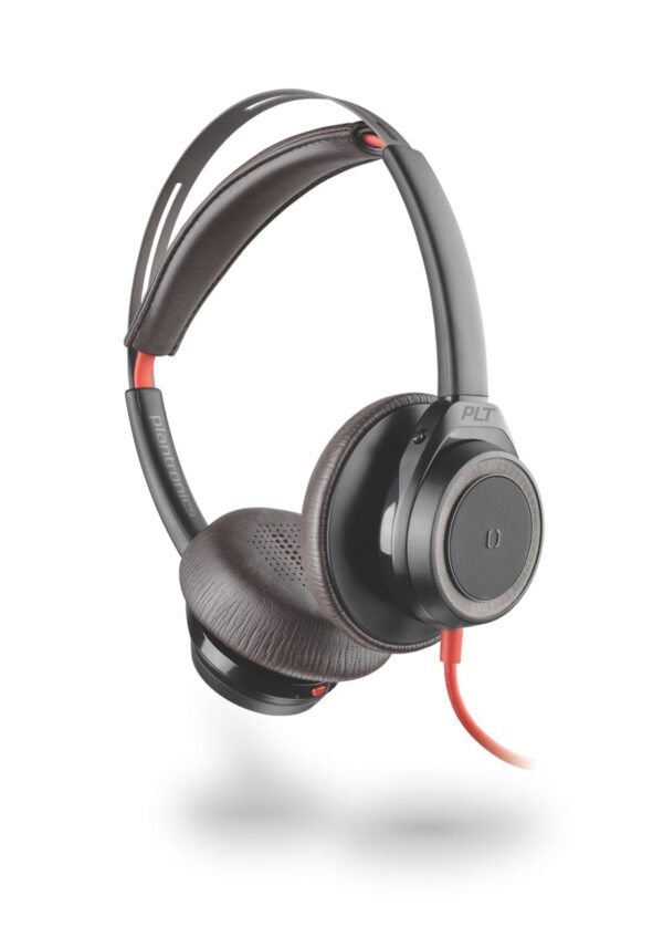 Call Center Headset Plantronics Blackwire 7225, USB-A, Black 211144-01