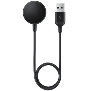 Renaissance Charging Cable for Samsung Galaxy Watch Active 2 Series, Black EP-OR825BBEGWW