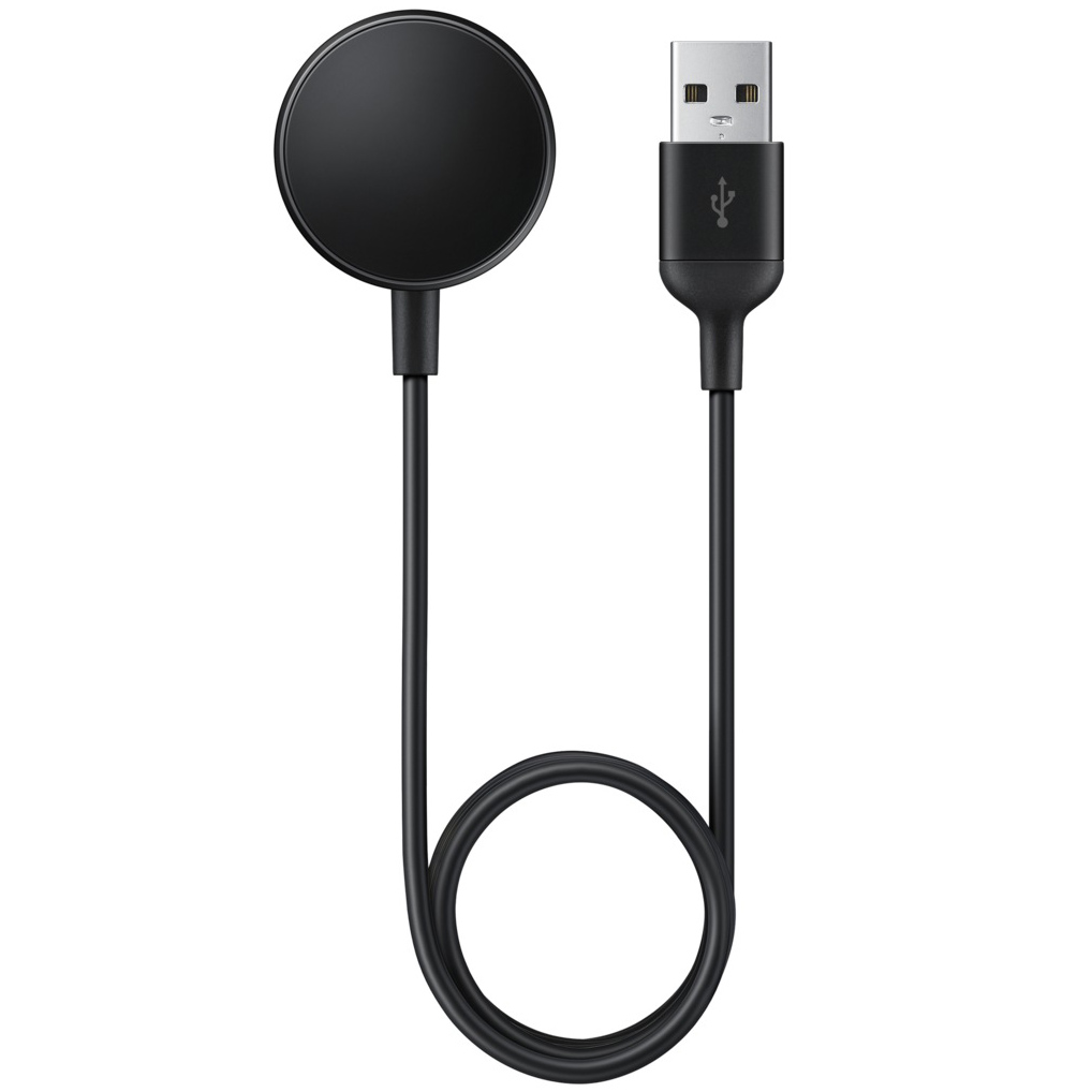 Renaissance Charging Cable for Samsung Galaxy Watch Active 2 Series, Black EP-OR825BBEGWW