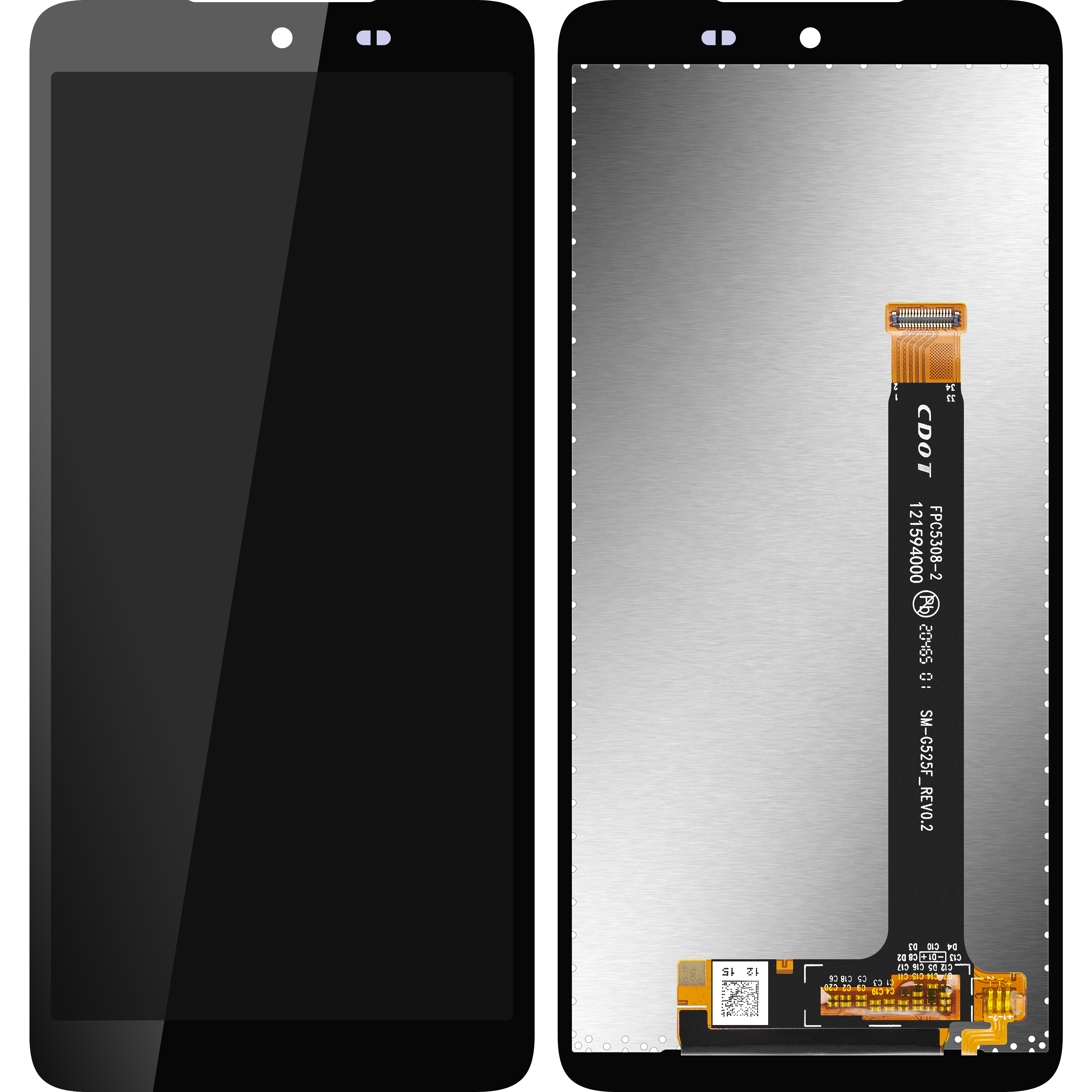 LCD Display Module for Samsung Galaxy Xcover 5 G525, Black