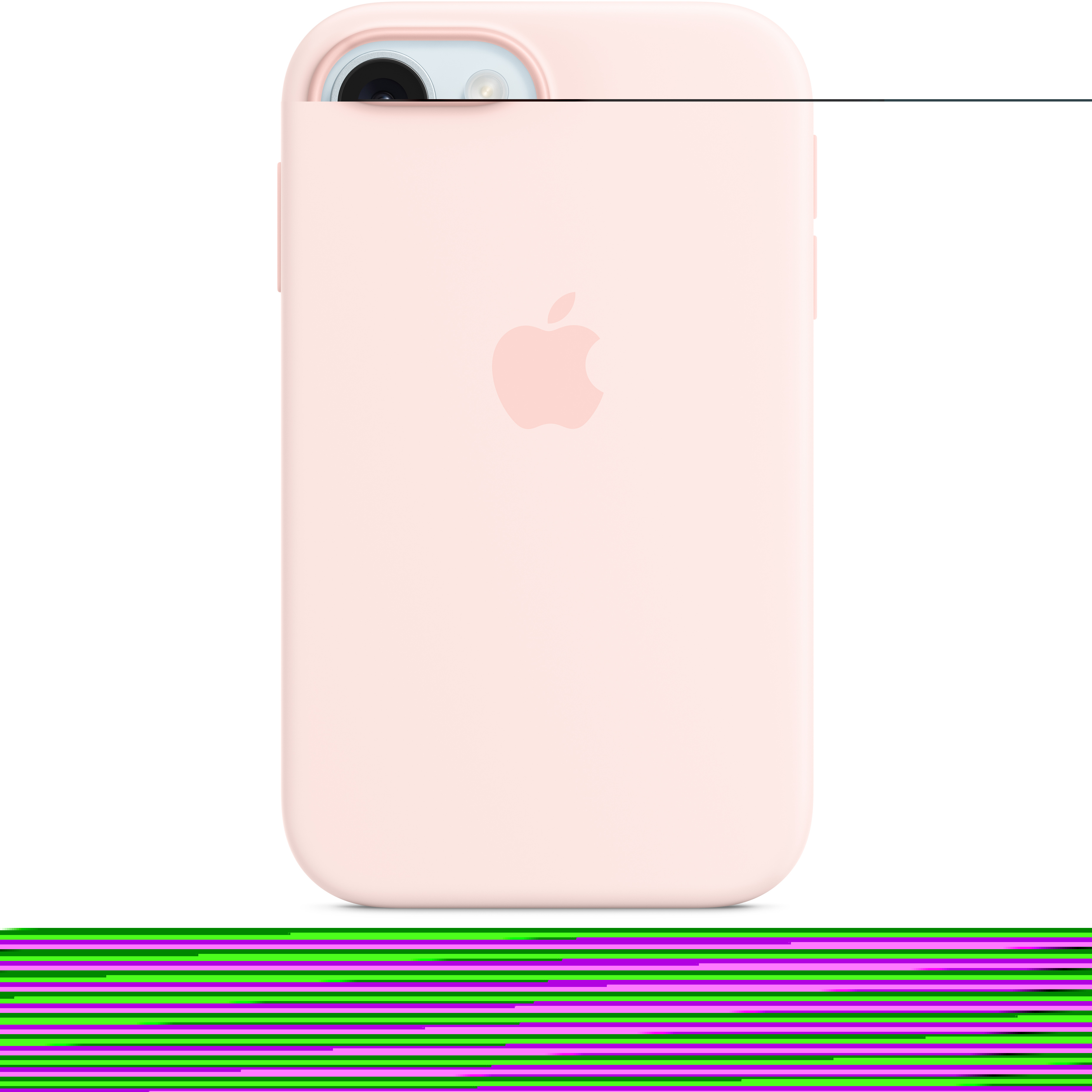 Silicone Case with MagSafe for Apple iPhone 15, Light Pink MT0U3ZM/A