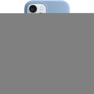 Silicone Case with MagSafe for Apple iPhone 15, Winter Blue MT0Y3ZM/A