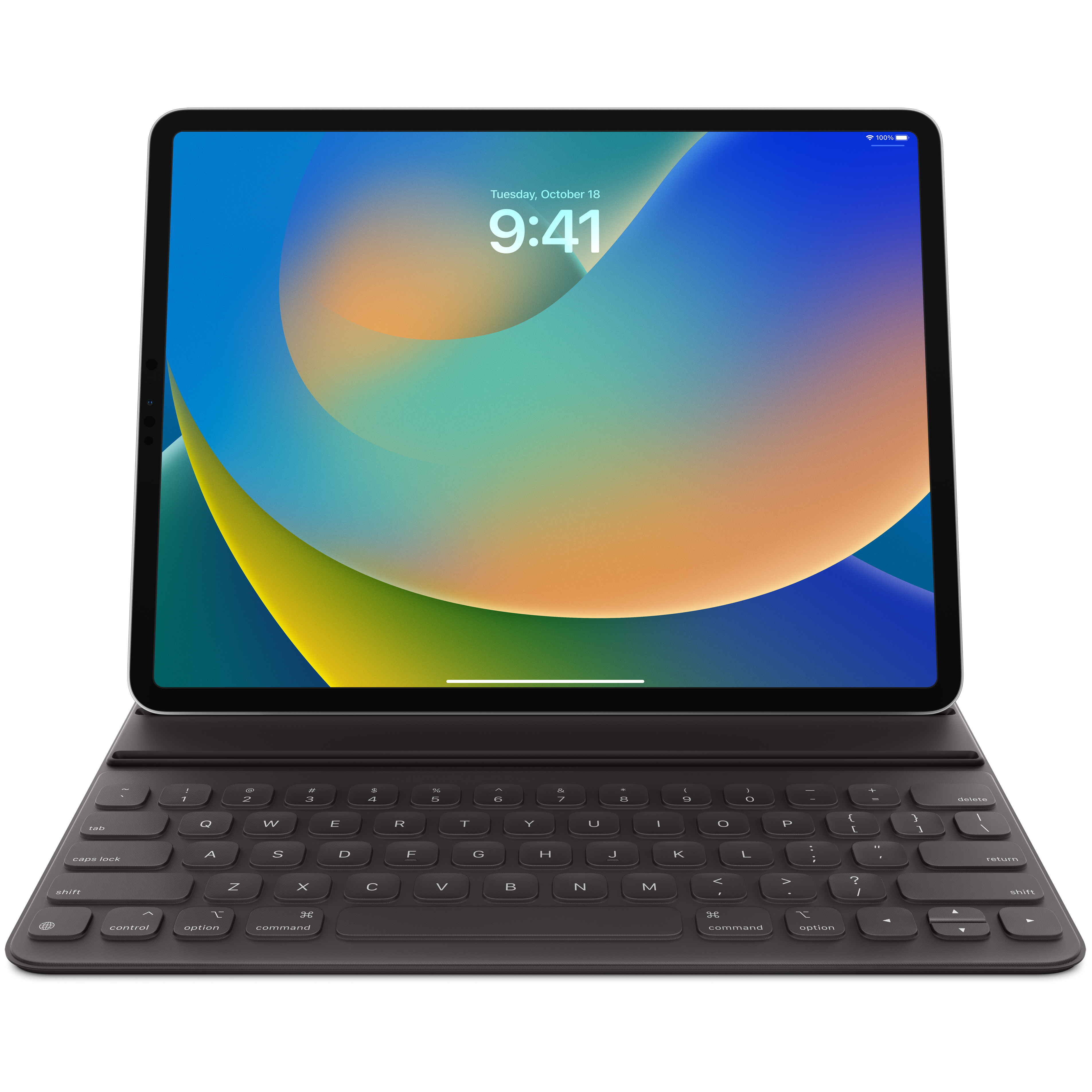 Smart Keyboard Folio for Apple iPad Pro 12.9 (2018), CZK Qwerty Layout, Black MU8H2CZ/A
