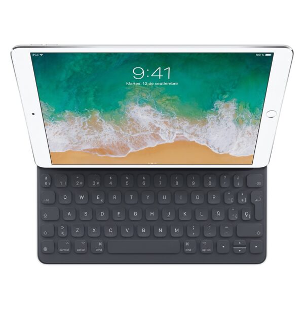 Smart Keyboard Folio for Apple iPad Pro 10.5 (2017), GRE Qwerty Layout, Black MPTL2GR/A