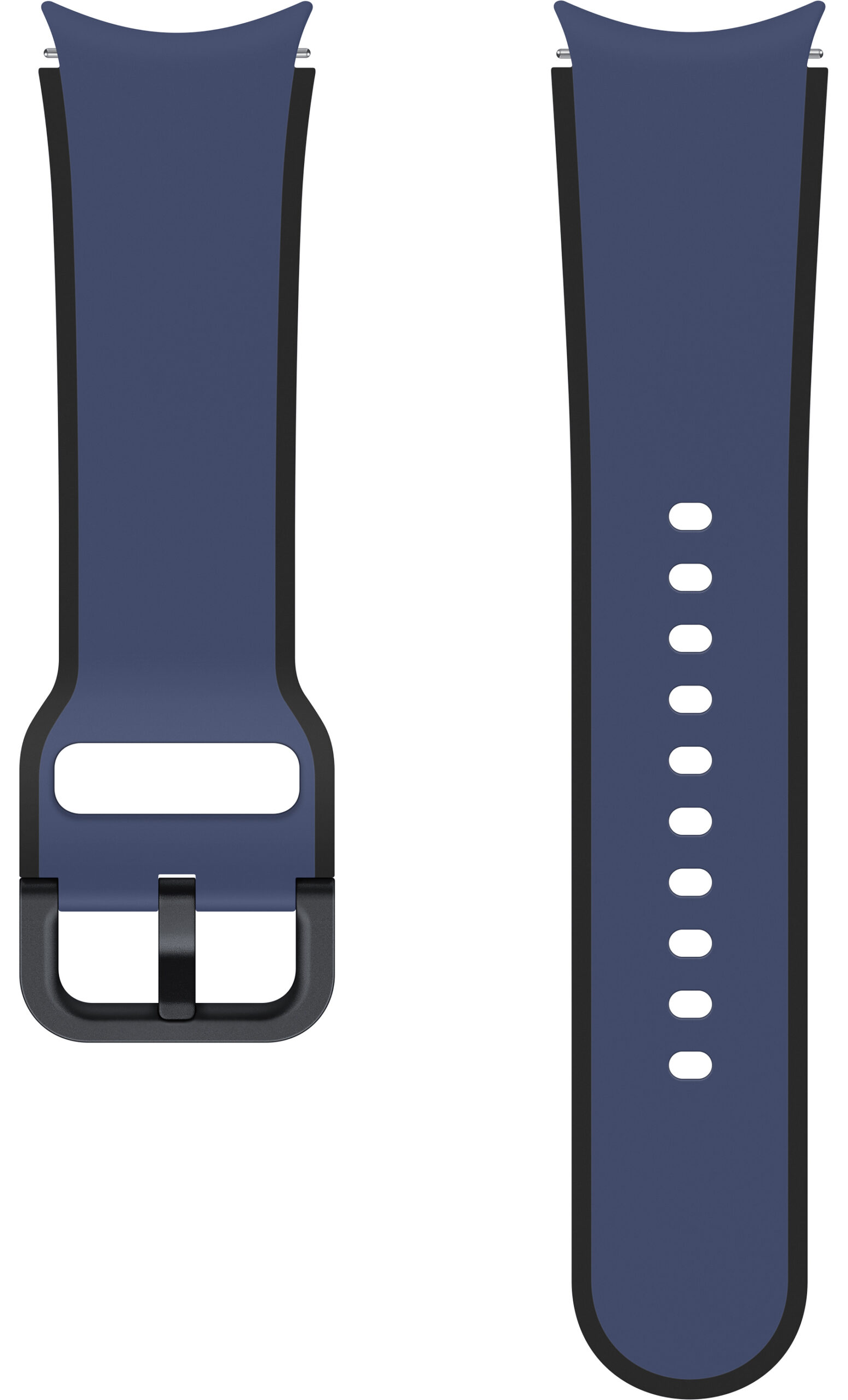 Two-tone Sport Strap for Samsung Galaxy Watch6 / Classic / Watch5 / Pro / Watch4 Series, 20mm, M/L, Navy ET-STR91LNEGEU