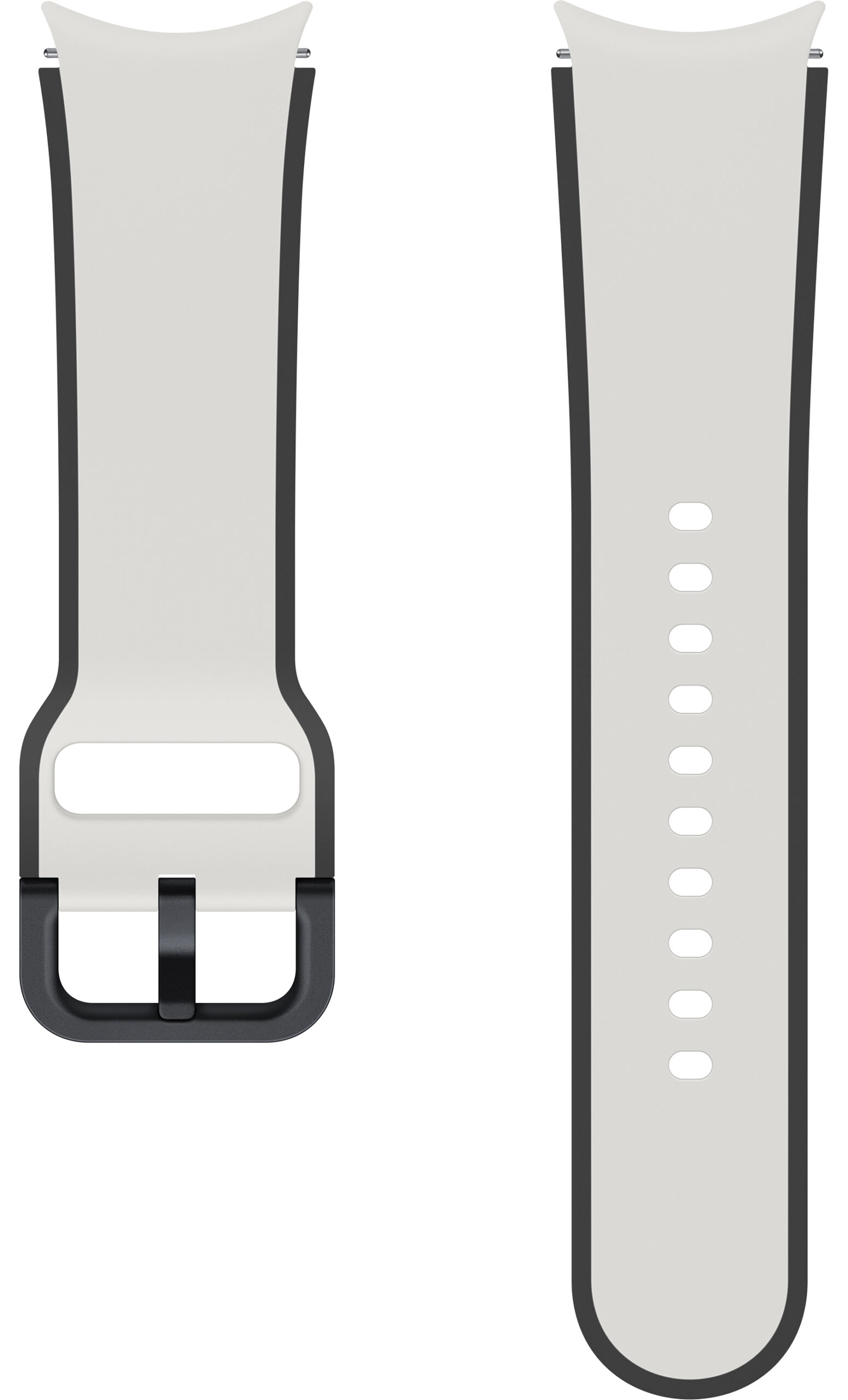 Two-tone Sport Strap for Samsung Galaxy Watch6 / Classic / Watch5 / Pro / Watch4 Series, 20mm, S/M, Sand ET-STR90SJEGEU