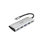 Hub Wiwu Alpha 631STR (Type-C) Gris
