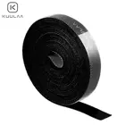 Organizzatore di Cavo Kuulaa KL-BD-02 Ruban Velcro (3m) Nero