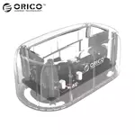 Dock Station per Disco Rigido Orico 3.5” SATA III 6139U3-EU-CR-BP Trasparente