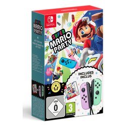 SWITCH Super Mario Party Bundle Joy Con Pastel Green Purple PEGI 3+ 10012573