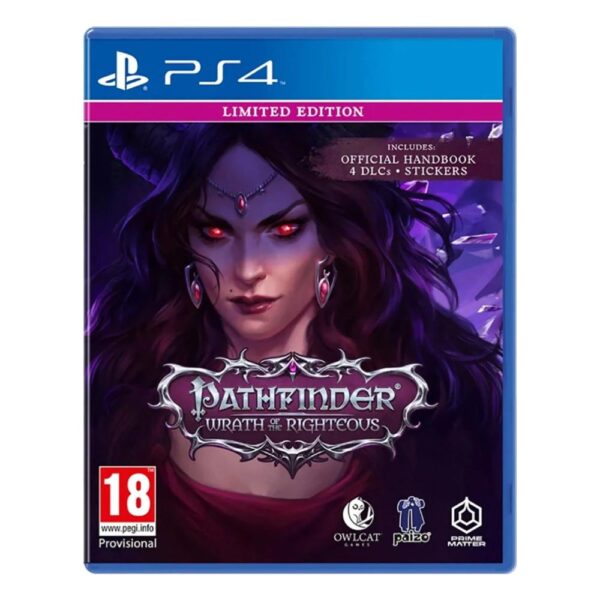 PS4 Pathfinder Wrath Of The Righteous PEGI 18+ 1074026