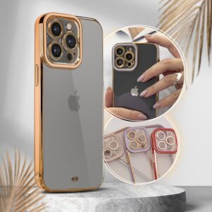 BACK CASE HIGH QUALITY MIRROR FRAME Samsung A12 5G gold with gold frame 9145576252291