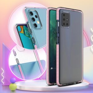 Back Case Color Frame Realme 9 Pro light pink 9145576265178