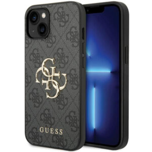 GUESS Iphone 15 4G Big Metal Logo GUHCP15S4GMGGR gray 3666339171544
