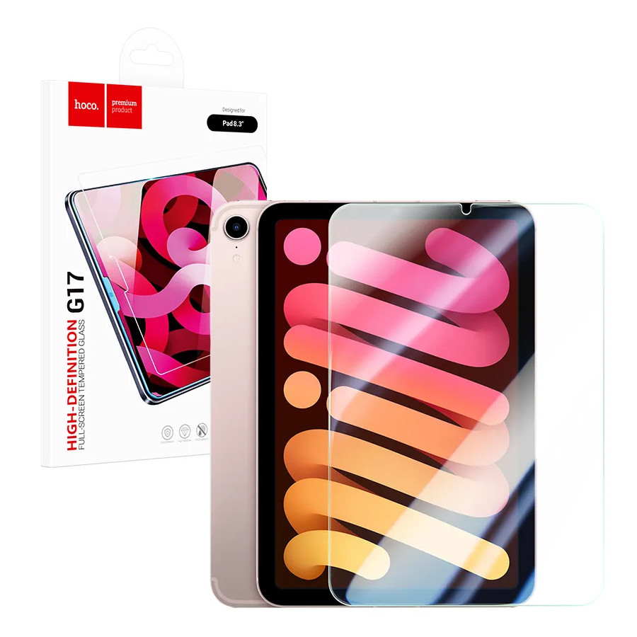 HOCO HD Shield series full-screen iPad 8.3 black (G17) 6942007601603