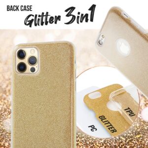 BACK CASE GLITTER 3IN1 iPhone 11 Pro gold 5900495794833
