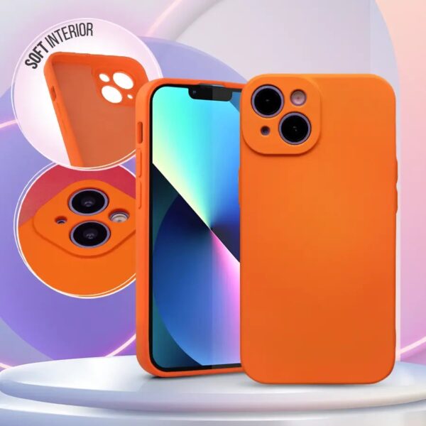 BACK CASE SILICON Samsung S24 orange 5907457756533