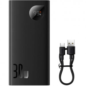 Powerbank Baseus Adaman2, 10000mAh, 30W, QC + PD, Black PPAD040101