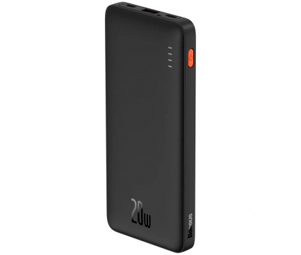 Powerbank Baseus Airpow, 10000mAh, 20W, QC + PD, Black PPQD090001