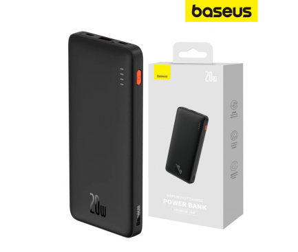 Powerbank Baseus Airpow, 10000mAh, 20W, QC + PD, Black PPQD090001 - immagine 2