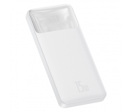 Powerbank Baseus Bipow, 10000mAh, 15W, White PPBD050002