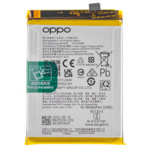 Battery BLP839 for Oppo F19 Pro+ 5G / Reno6 Z / Reno5 Z / A94 5G