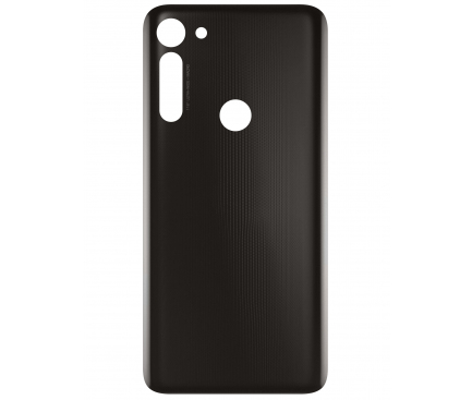 Battery Cover for Motorola Moto G8, Smoke Black