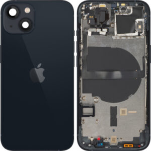 Battery Cover with Middle Frame for Apple iPhone 13, Midnight, Pulled (Grade A)