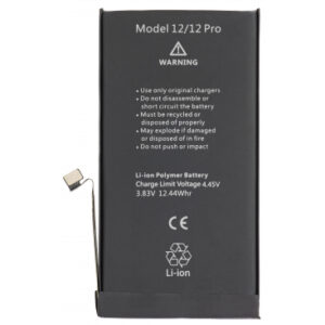 Battery for Apple iPhone 12 / 12 Pro, 3250mAh High Capacity