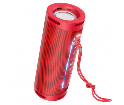 Bluetooth Speaker Hoco HC9 Dazzling Pulse Sports, 10W, TWS, RGB, Red