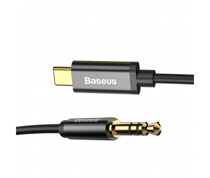 USB-C to 3.5mm Audio Cable Baseus Yiven M01, 1.2m, Black CAM01-01 - immagine 3
