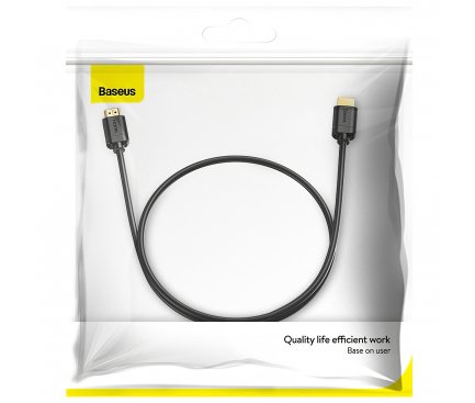 HDMI Cable Baseus, 4K, 2m, Black CAKGQ-B01 - immagine 3