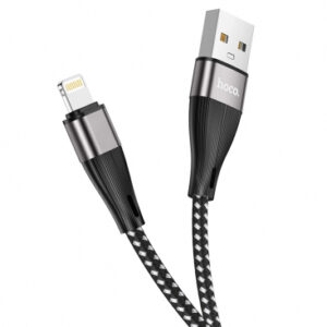 USB-A to Lightning Cable Hoco X57 Blessing, 18W, 2A, 1m, Black