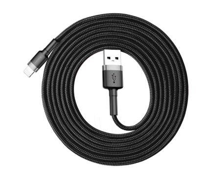 USB-A to Lightning Cable Baseus Cafule, 18W, 1.5A, 1.5m, Grey CALKLF-CG1 - immagine 2