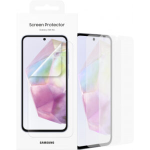 Front Cover Clear Screen Protector for Samsung Galaxy A35 5G A356, 2-Pack, Transparent EF-UA356CTEGWW