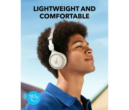 Handsfree Bluetooth MultiPoint Anker Soundcore H30i, White A3012G21 - immagine 7