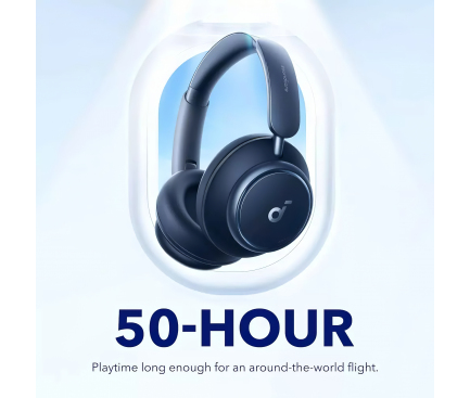 Handsfree Bluetooth MultiPoint Anker SoundCore Space Q45, Blue A3040G31 - immagine 2