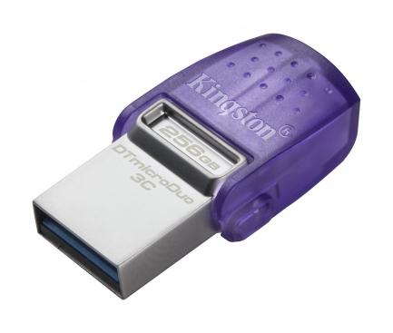 USB-A 3.2 / USB-C FlashDrive Kingston microDuo 3C, 256Gb DTDUO3CG3/256GB - immagine 2