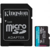 microSDXC Memory Card Kingston Canvas Go Plus with Adapter, 128Gb, Class 10 / UHS-1 U3 SDCG3/128GB