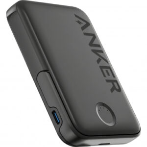 Powerbank Anker 322 MagGo, 5000mAh, 7.5W, Black A1618G11