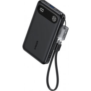 Powerbank Anker PowerCore, 10000mAh, 22.5W, QC + PD, Black A1257G11