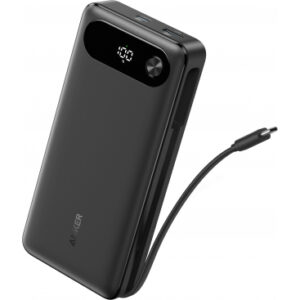 Powerbank Anker PowerCore, 20000mAh, 87W, QC + PD, Black A1383H11
